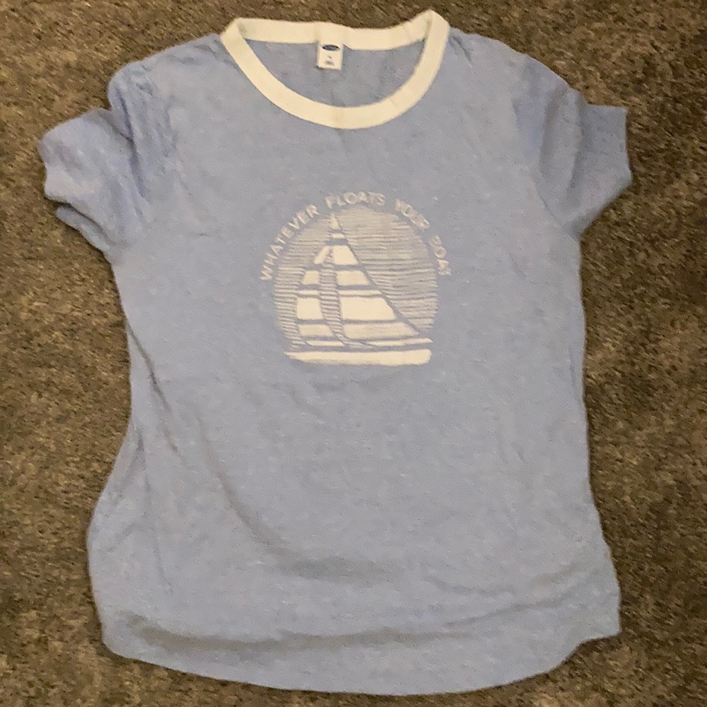 Blue t-shirt